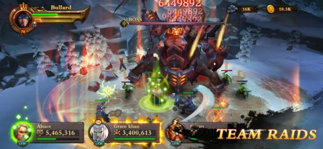 Age Of Warriors cho bạn tham gia vào các trận đánh chiến thuật hoành tráng