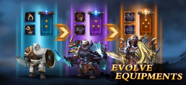 Trang bị cho nhân vật các trang thiết bị và vũ khí độc đáo