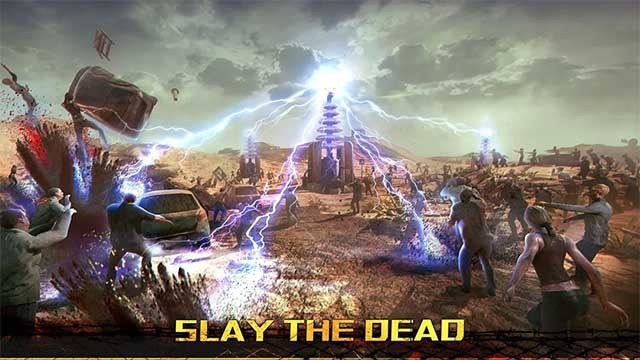 Chiến đấu với nhiều kẻ thù nguy hiểm: zombie đột biến, gấu zombie,...