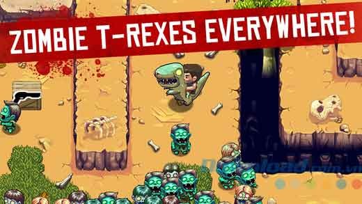 Đối mặt với nhiều loại zombie khác nhau