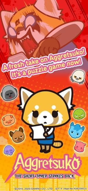 Aggretsuko là một game giải đố match-3 được xây dựng từ bộ phim cùng tên trên Netflix