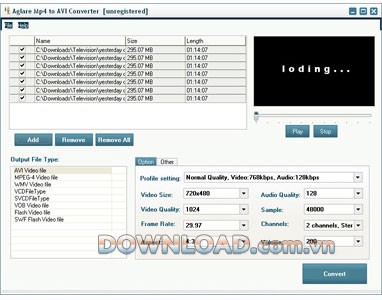 Aglare Mp4 to AVI Converter