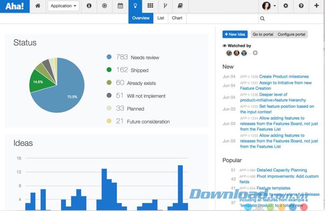 Quản lý các ý tưởng phát triển sản phẩm