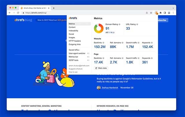Ahrefs có nhiều tính năng theo dõi thứ hạng giống Semrush