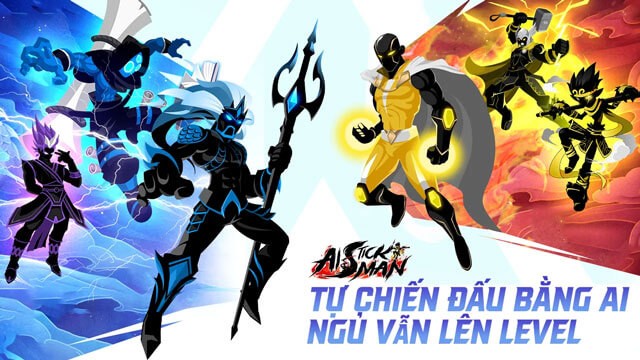 Tự chiến đấu bằng AI ngủ vẫn lên level