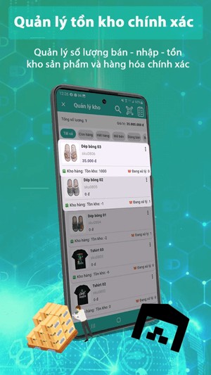 Quản lý tồn kho chính xác
