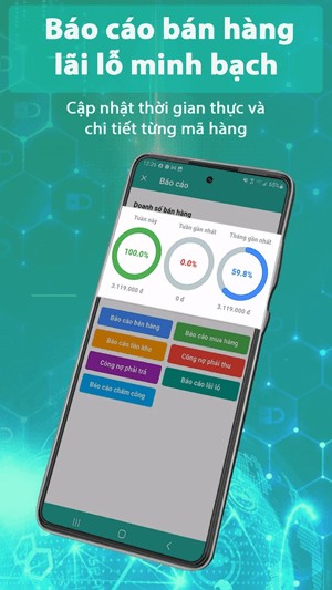 Báo cáo bán hàng minh bạch