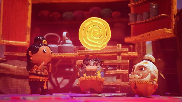 Tập hợp nhóm 3 người và cùng nhau chiến đấu để bảo vệ ngôi làng Aikyam