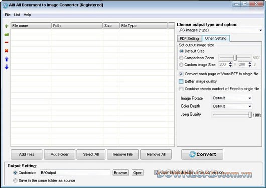 Ailt All Document to Image Converter