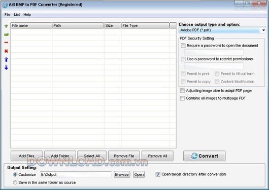 Ailt BMP to PDF Converter