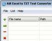 Ailt Excel to TXT Converter - Chuyển đổi Excel sang Text