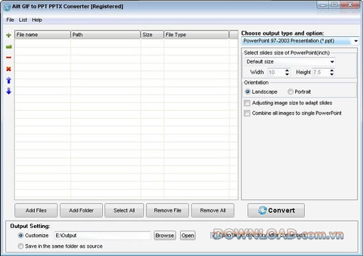 Ailt GIF to PPT PPTX Converter
