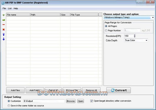 Ailt PDF to BMP Converter