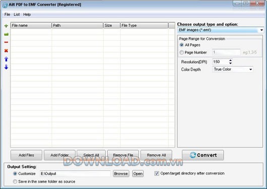 Ailt PDF to EMF Converter