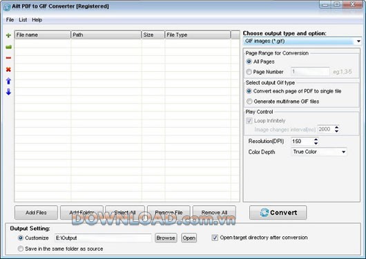 Ailt PDF to GIF Converter