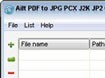 Ailt PDF to JPG Converter - Chuyển đổi PDF sang JPG, PCX, J2K, JP2