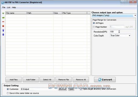 Ailt PDF to PNG Converter