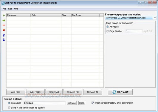 Ailt PDF to PowerPoint Converter