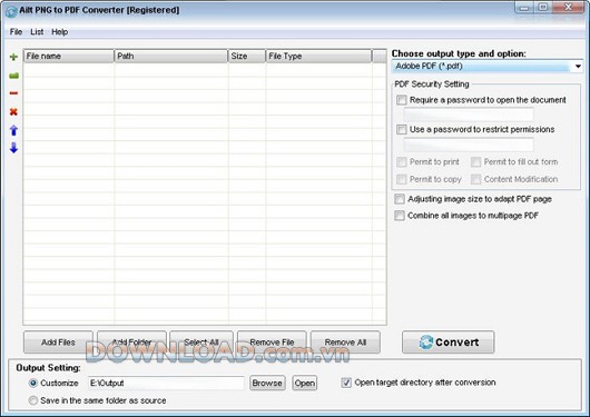 Ailt PNG to PDF Converter