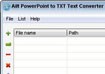 Ailt PowerPoint to TXT Converter - Chuyển đổi PowerPoint sang TXT
