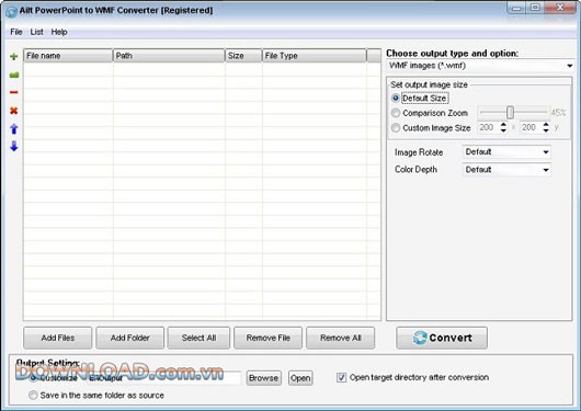 Ailt PowerPoint to WMF Converter