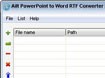 Ailt PowerPoint to Word RTF Converter - Chuyển đổi PowerPoint sang Word, RTF