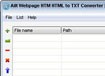 Ailt WebPage HTM HTML to TXT Converter - Chuyển đổi Web sang TXT