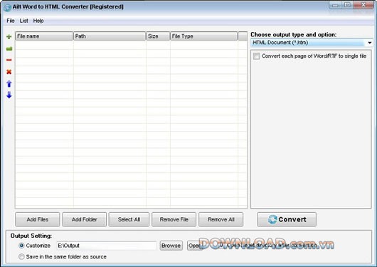 Ailt Word to HTML Converter