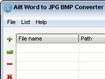 Ailt Word to JPG BMP Converter - Chuyển đổi Word sang JPG, BMP