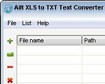 Ailt XLS to TXT Converter - Chuyển đổi XLS sang TXT