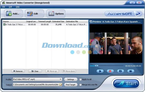 Aimersoft Video Converter