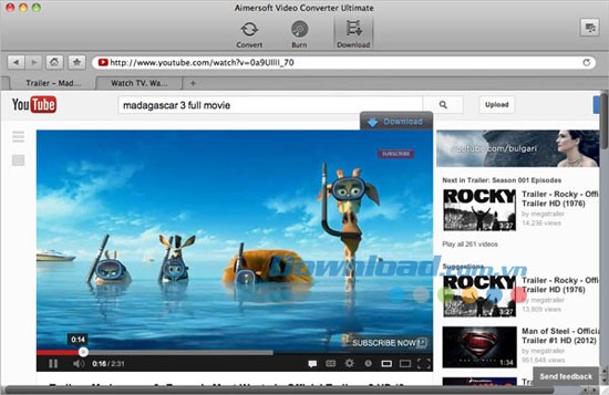 Aimersoft Video Converter Ultimate for Mac
