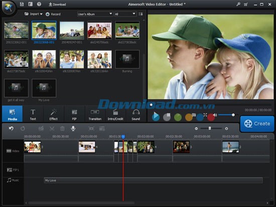 Aimersoft Video Editor