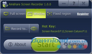 Ainishare Free Screen Recorder