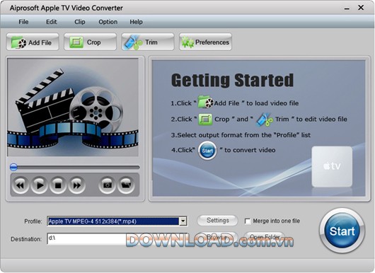 Aiprosoft Apple TV Video Converter