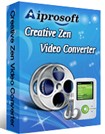 Aiprosoft Creative Zen Video Converter - Chuyển đổi video sang Creative Zen
