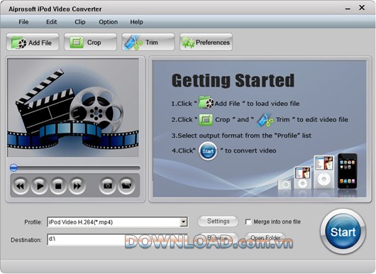 Aiprosoft iPod Video Converter