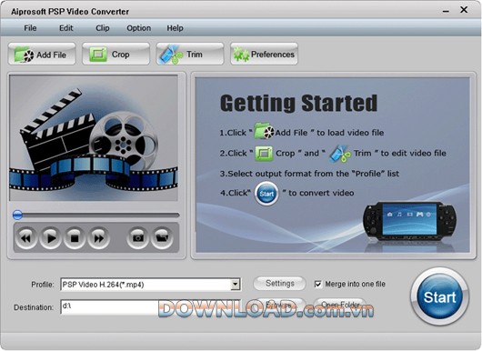Aiprosoft PSP Video Converter