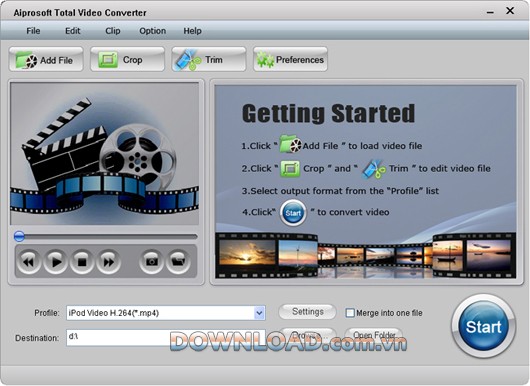 Aiprosoft Total Video Converter