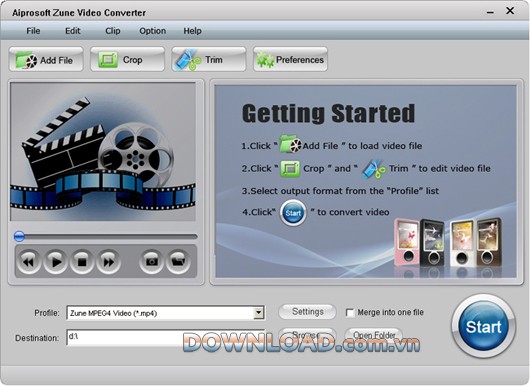 Aiprosoft Zune Video Converter