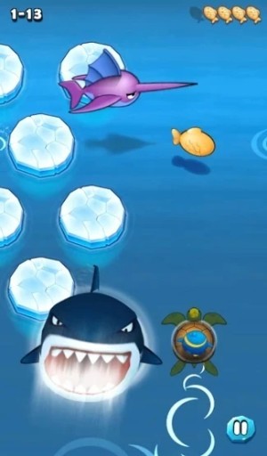 Tránh chướng ngại vật và những con cá mập đói