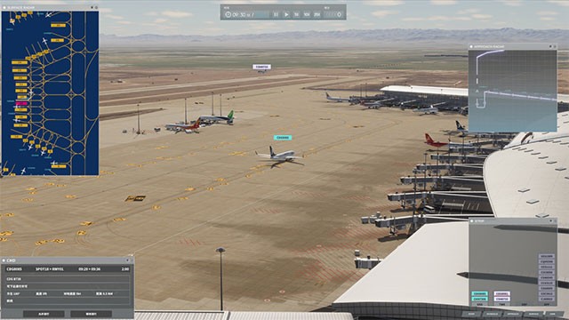 Game Airport Control 25 hỗ trợ đồ họa 4K với góc nhìn siêu rộng