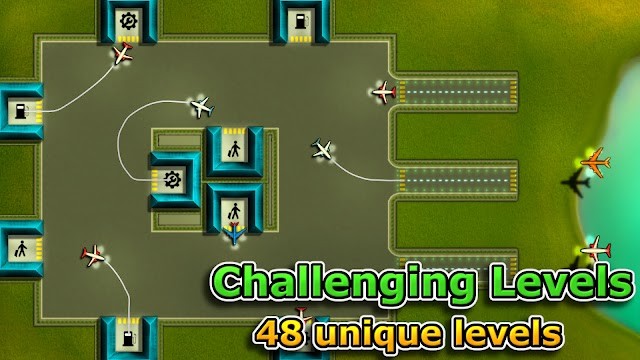 48 level độc đáo đầy thách thức mà bạn cần chinh phục trong game Airport Control