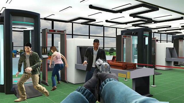 Đảm nhiệm công việc của hải quan sân bay trong Airport Police Simulator