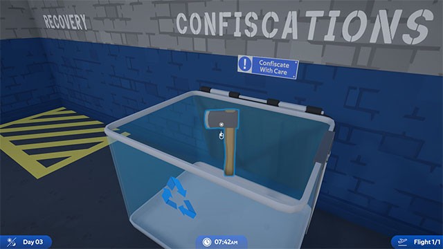 Tịch thu những vật phẩm bị cấm và xử lý các trường hợp vi phạm pháp luật trong Airport X Ray Simulator