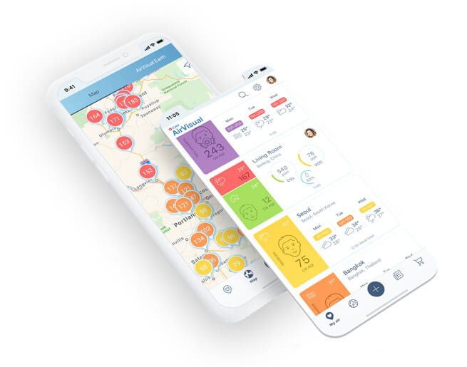 AirVisual cho Android là tiện ích được đánh giá cao trên smartphone