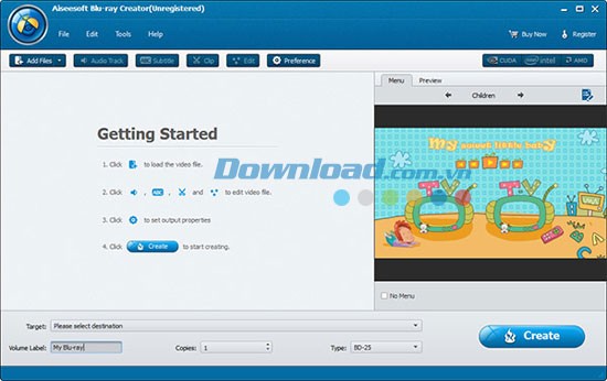 Aiseesoft Blu-ray Creator