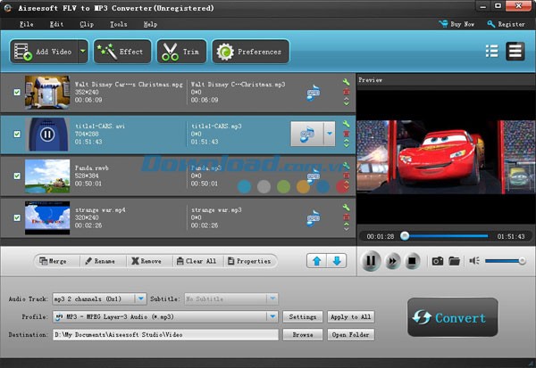 Aiseesoft FLV to MP3 Converter