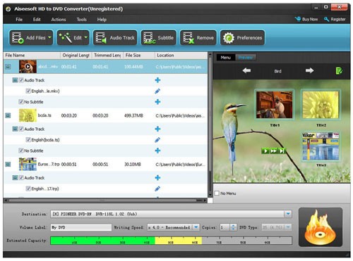 Aiseesoft HD to DVD Converter