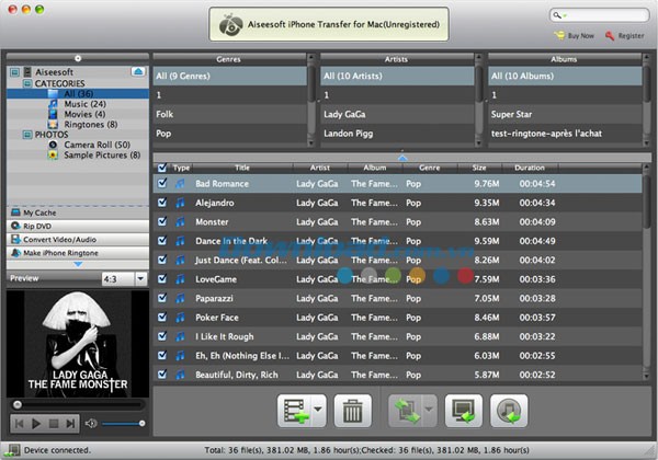 Aiseesoft iPhone Transfer for Mac